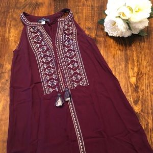 Francesca’s boho dress